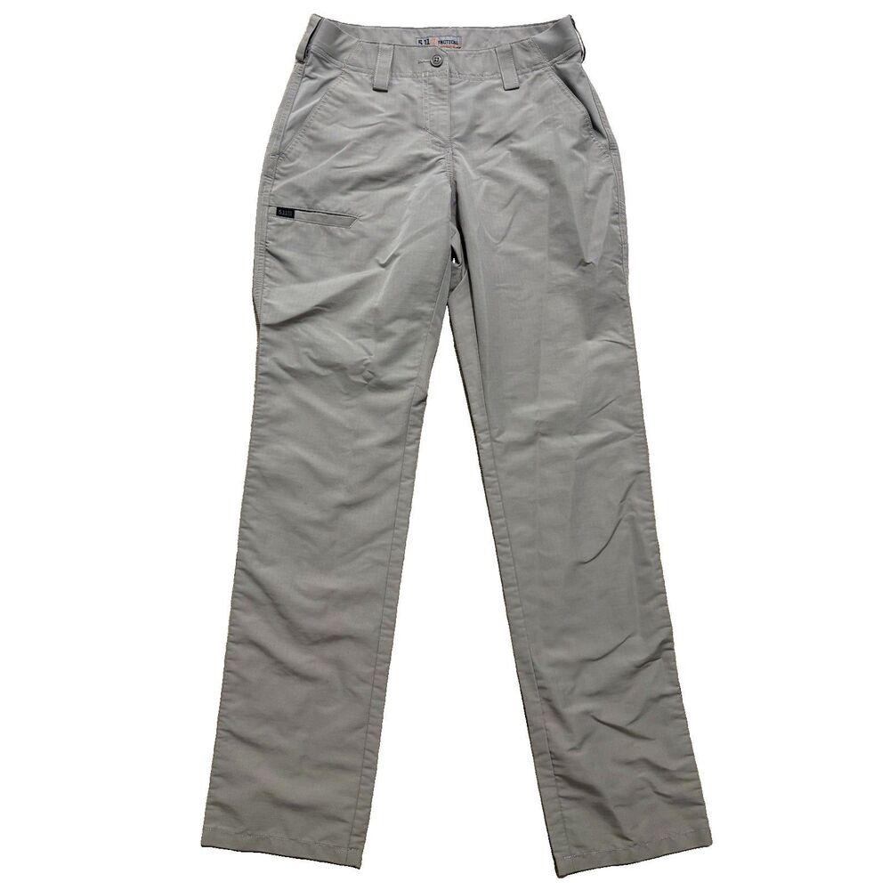5.11 Tactical Fast Tac Urban Pants Women’s 4 Long 29x35 Beige Work